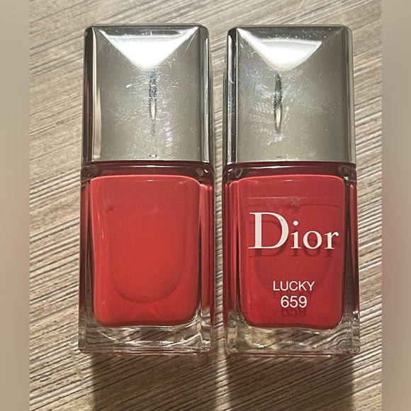 DIOR VERNIS 🍀LUCKY 659🍀2-bottles⚡️10ml each⚡️New/Never Used⚡️1 missing sticker⚡️ - Picture 2 of 7